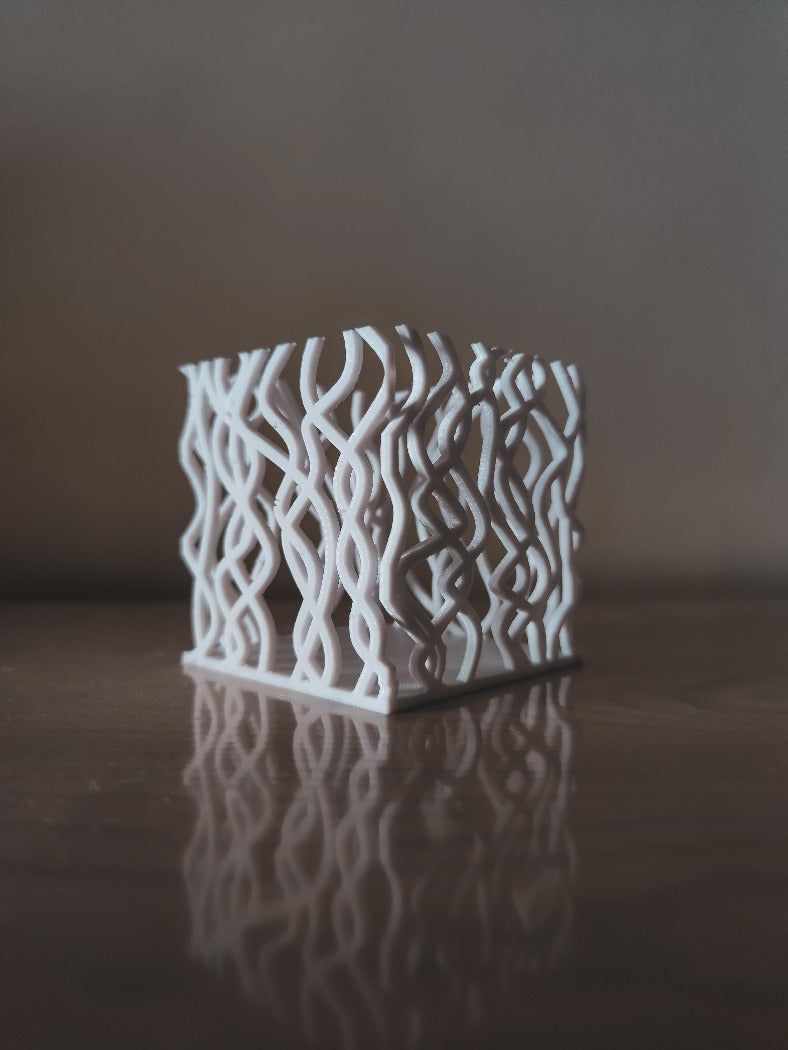 Tealight holder "Algaecube"
