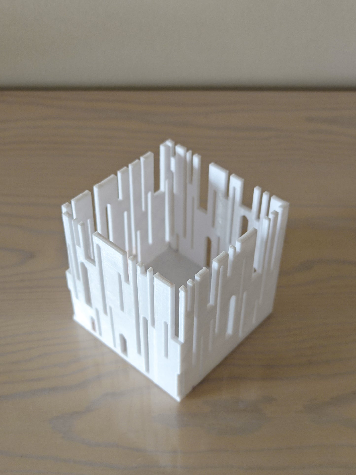 Tealight holder "Citycube"