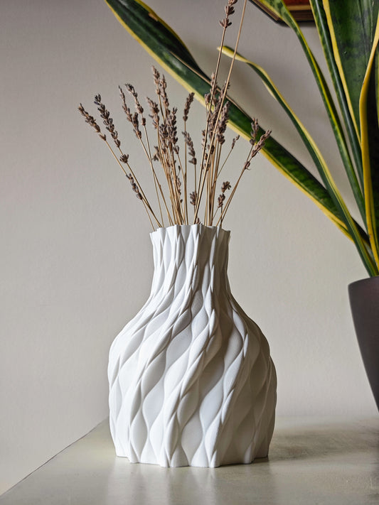 Decorative vase "Fibra"