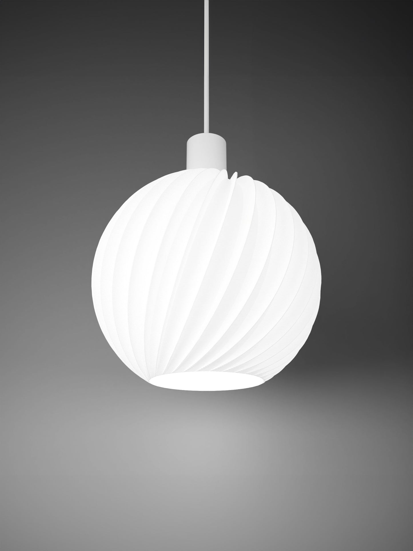 Lampshade "Ball Twist"